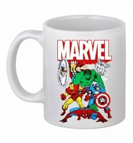 Чашка керамическая Marvel old comics