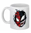 Чашка керамическая Spiderman Venom Белый фото