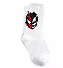 Носки Spiderman Venom Белый фото