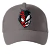 Кепка Spiderman Venom Серый фото