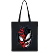 Эко-сумка Spiderman Venom Черный фото