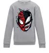 Детский Свитшот Spiderman Venom Серый меланж фото