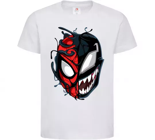 Детская футболка Spiderman Venom Белый фото