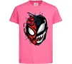 Детская футболка Spiderman Venom Ярко-розовый фото
