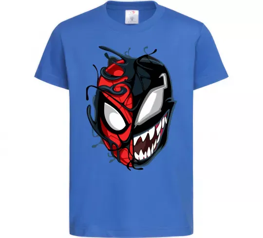 Детская футболка Spiderman Venom Ярко-синий фото