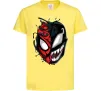 Детская футболка Spiderman Venom Лимонный фото