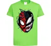 Детская футболка Spiderman Venom Лаймовый фото