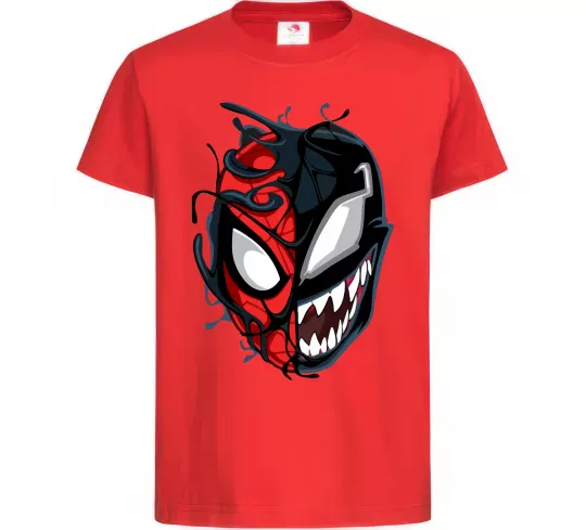 Детская футболка Spiderman Venom Красный фото