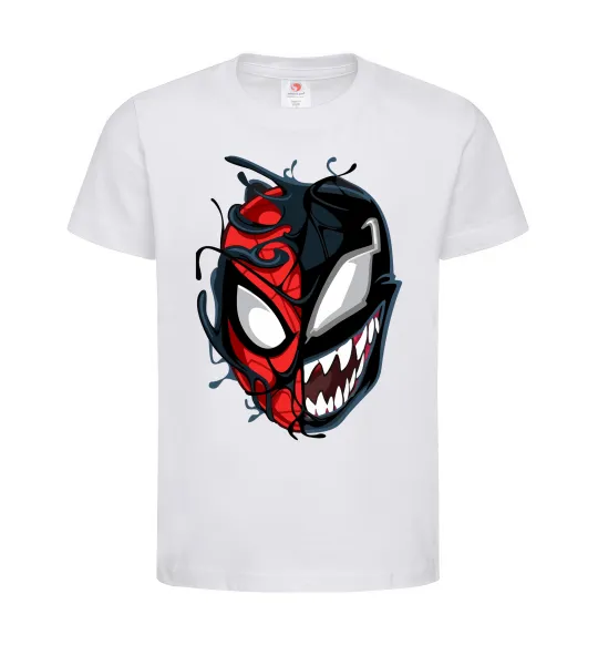 Детская футболка Spiderman Venom Белый фото