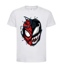 Детская футболка Spiderman Venom Белый фото