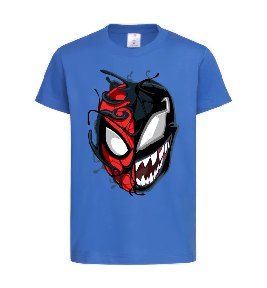 Детская футболка Spiderman Venom Ярко-синий фото