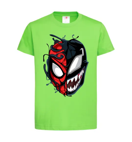 Детская футболка Spiderman Venom Лаймовый фото