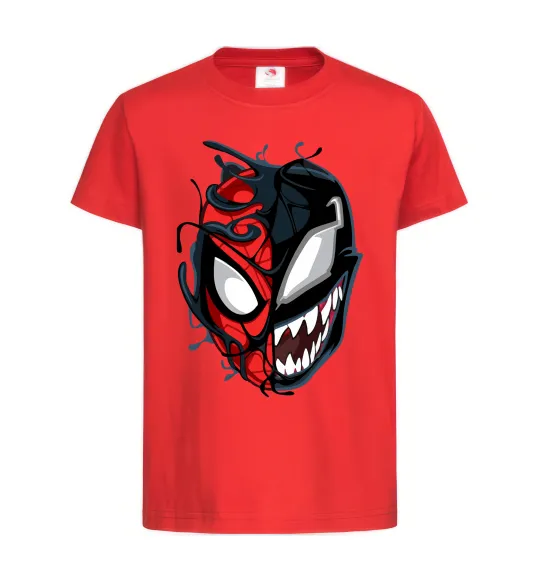 Детская футболка Spiderman Venom Красный фото