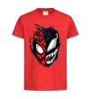 Детская футболка Spiderman Venom Красный фото