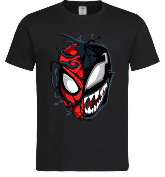 Мужская футболка Spiderman Venom Черный фото