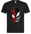 Мужская футболка Spiderman Venom Черный фото