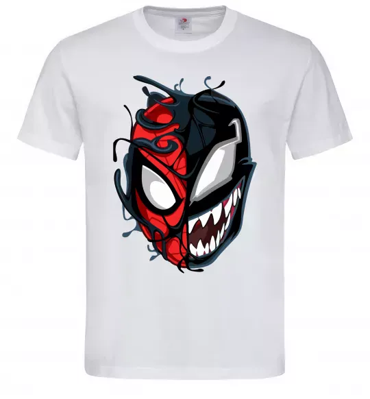 Мужская футболка Spiderman Venom Белый фото
