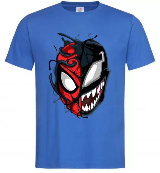 Мужская футболка Spiderman Venom Ярко-синий фото