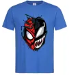 Мужская футболка Spiderman Venom Ярко-синий фото