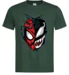 Мужская футболка Spiderman Venom Темно-зеленый фото