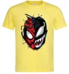 Мужская футболка Spiderman Venom Лимонный фото