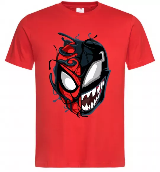 Мужская футболка Spiderman Venom Красный фото