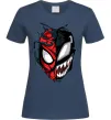 Женская футболка Spiderman Venom Темно-синий фото