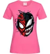 Женская футболка Spiderman Venom Ярко-розовый фото