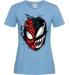 Женская футболка Spiderman Venom Голубой фото