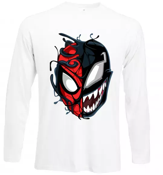 Лонгслив Spiderman Venom Белый фото