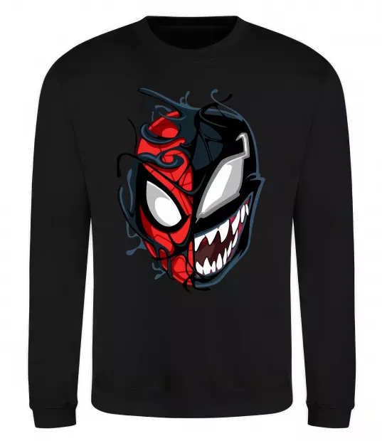 Світшот Spiderman Venom Чорний фото