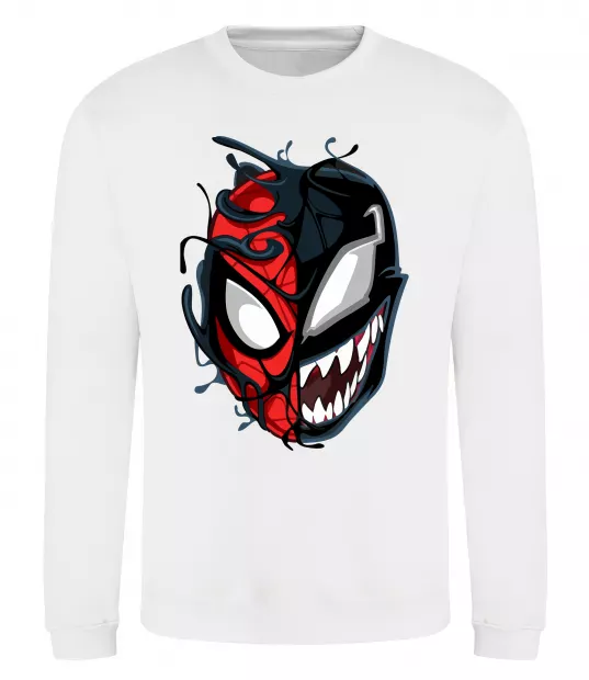 Світшот Spiderman Venom Білий фото