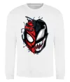 Світшот Spiderman Venom Білий фото
