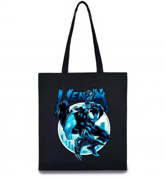 Еко-сумка Venom Marvel comics Чорний фото