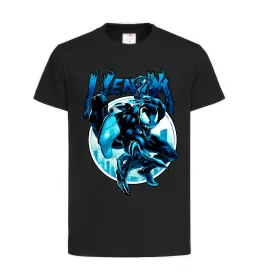 Детская футболка Venom Marvel comics Черный фото