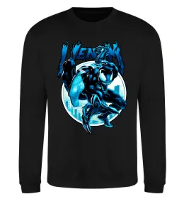 Свитшот Venom Marvel comics Черный фото