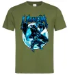 Мужская футболка Venom Marvel comics Оливковый фото