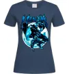 Жіноча футболка Venom Marvel comics Темно-синій фото