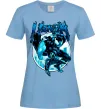Жіноча футболка Venom Marvel comics Блакитний фото