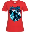 Жіноча футболка Venom Marvel comics Червоний фото