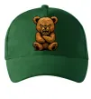 Кепка Ведмідь злий Темно-зелений фото