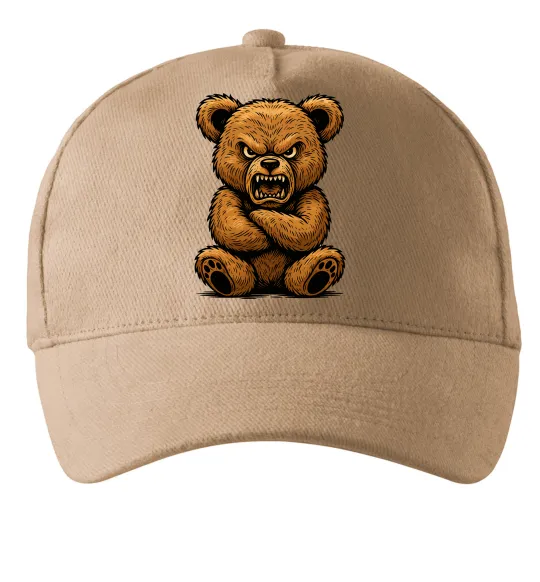 Кепка Ведмідь злий Песочный фото