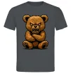 Мужская футболка Ведмідь злий Графит Мужская футболка Ведмідь злий Графит фото