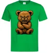 Мужская футболка Ведмідь злий Зеленый Мужская футболка Ведмідь злий Зеленый фото