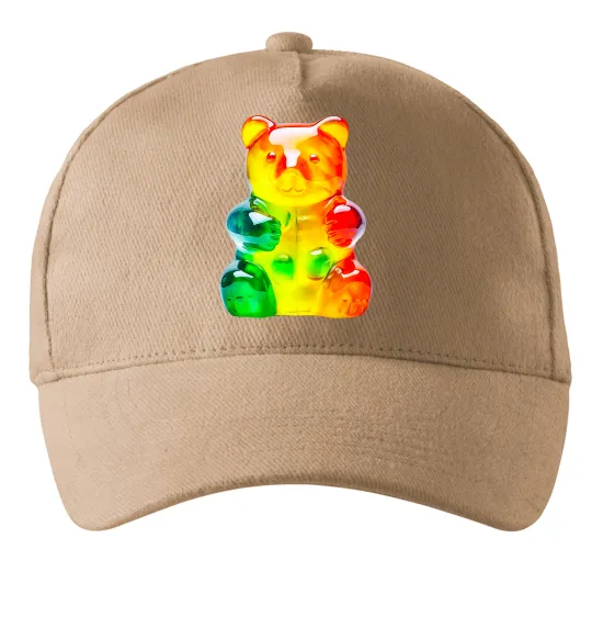 Кепка Gummy bear Песочный фото