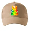Кепка Gummy bear Песочный фото