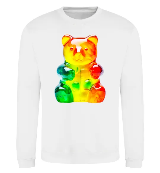 Свитшот Gummy bear Белый фото