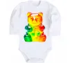 Детский боди Gummy bear Белый фото