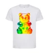 Детская футболка Gummy bear Белый фото