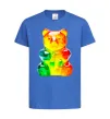 Детская футболка Gummy bear Ярко-синий фото